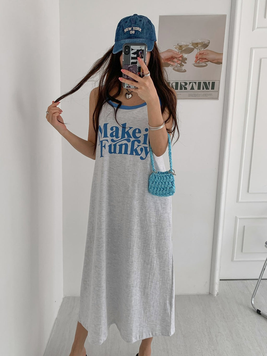 Funky Mood Cotton Slip Dress