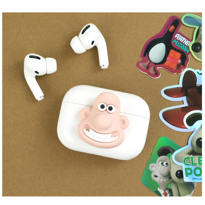 Wallace & Gromit 3D Figure Sticker Set – Desk & Gadget Decor