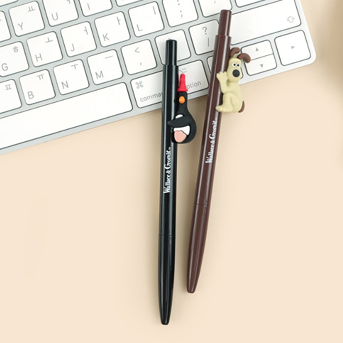 Wallace & Gromit Hug Pen – Gromit / Feathers McGraw