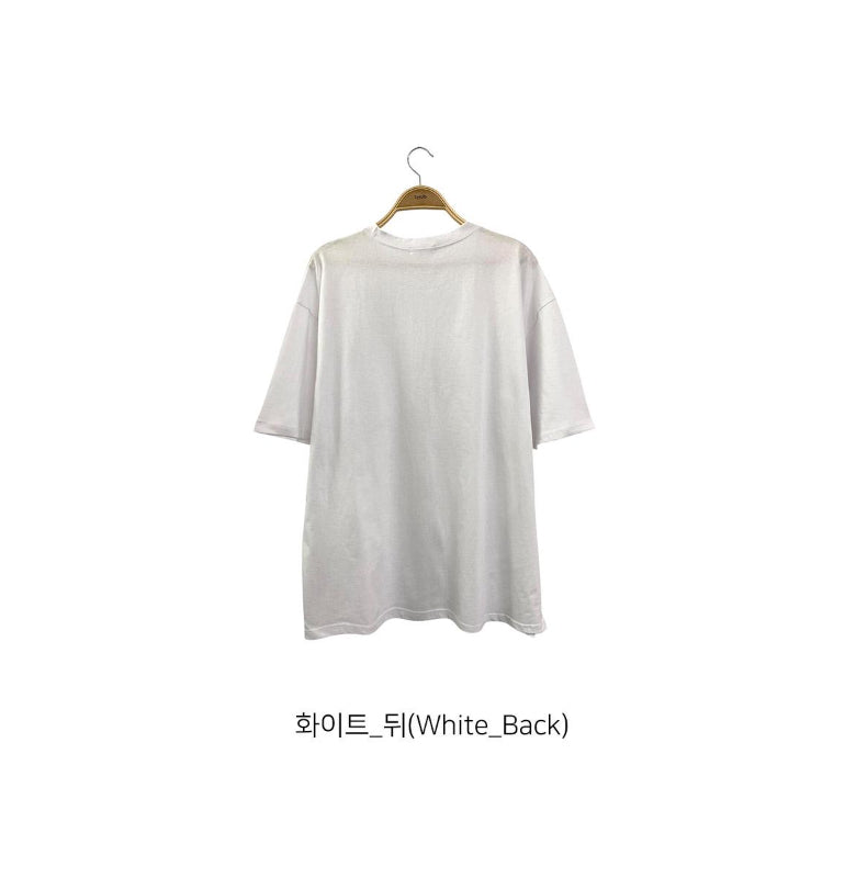 Everyday Ease Pocket Cotton Tee Made in Korea - Luckyplanetusa