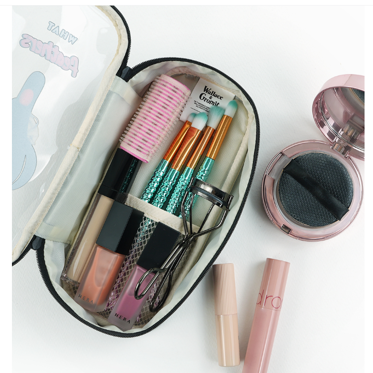 Wallace & Gromit Multi Zip PVC Pouch – Gromit / Feathers McGraw