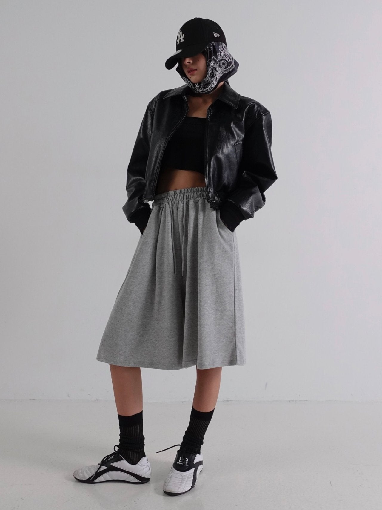 Easy Flow Sweat Skirt Pants - Luckyplanetusa