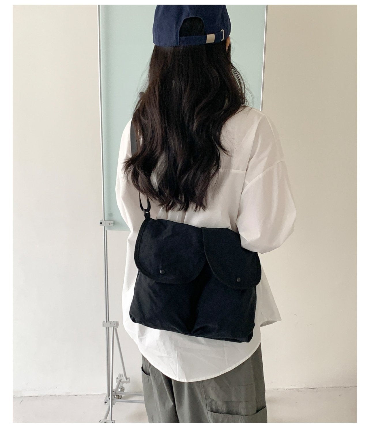 Urban Pocket Nylon Crossbody Bag - Luckyplanetusa