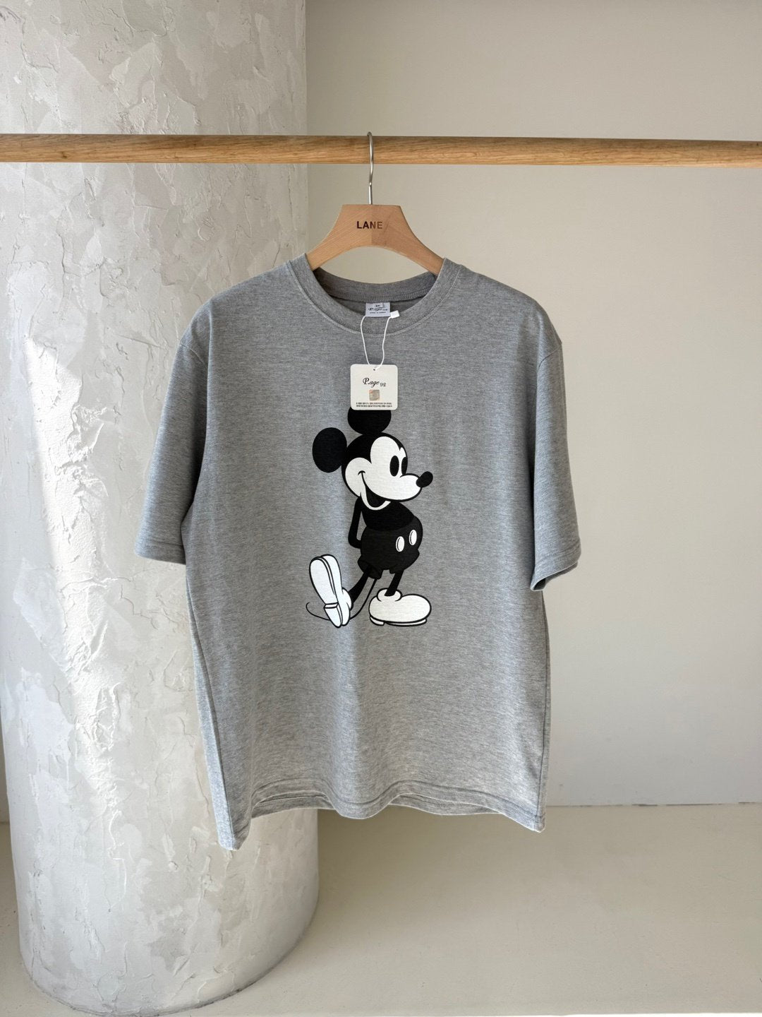 Mono Mickey Classic T-Shirt – Minimal Vintage Edition Officially Licensed - Luckyplanetusa