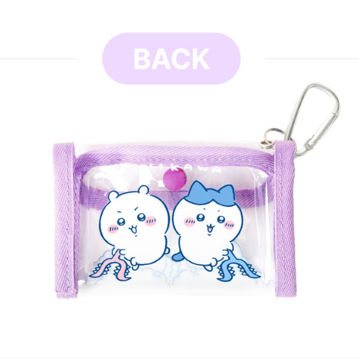 Chiikawa Official Licensed Clear Mini Pouch with Carabiner – 3 Colors