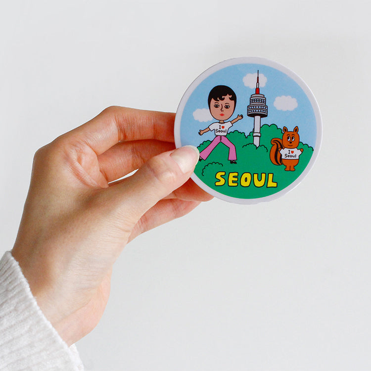 1537 Dual Mirror – Seoul Landmark Edition - Luckyplanetusa