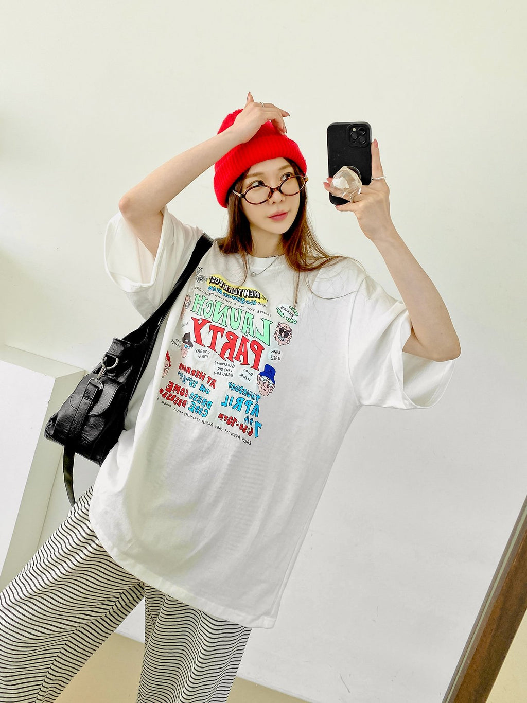 Vintage Launch Party Graphic Tee - Luckyplanetusa