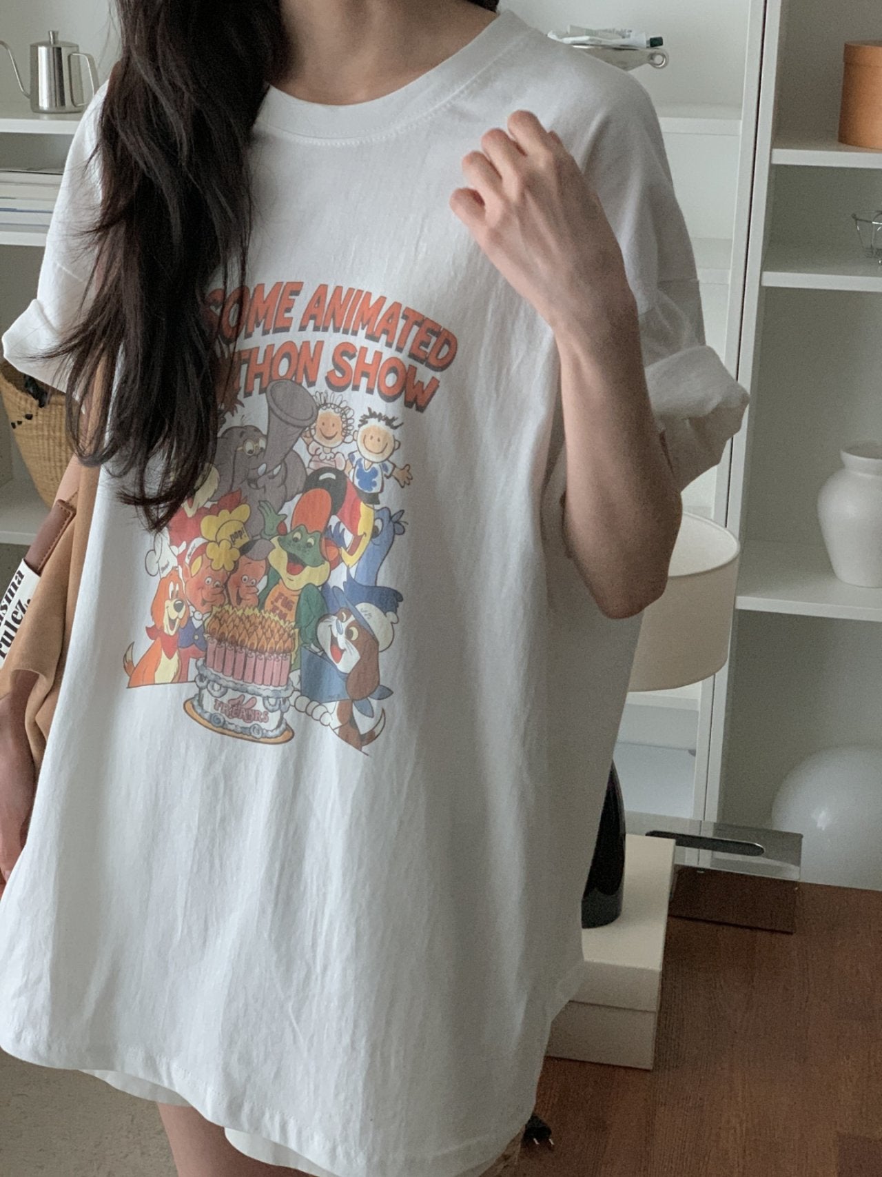 Awesome Animated Graphic Tee Made in Korea - Luckyplanetusa