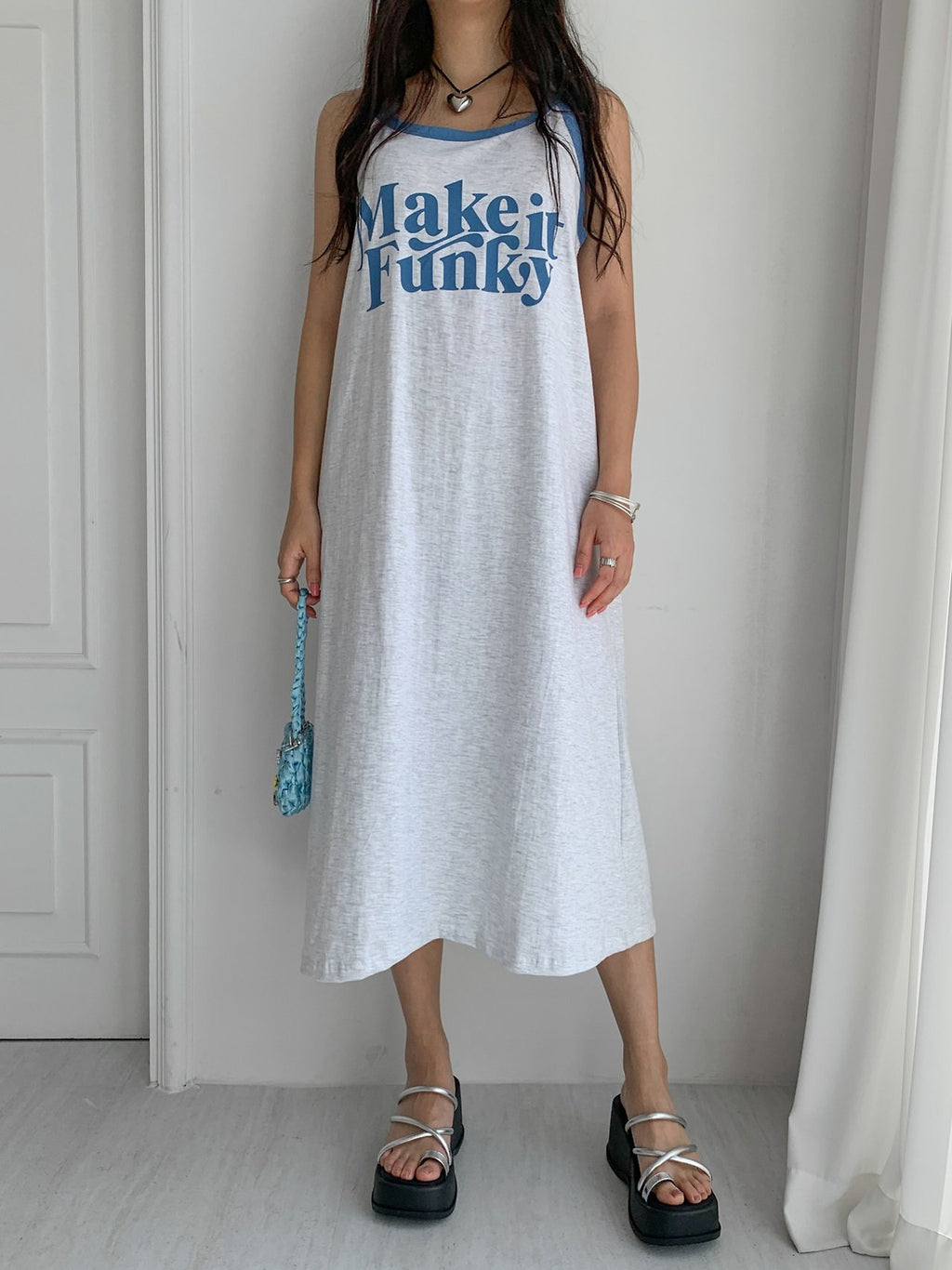 Funky Mood Cotton Slip Dress