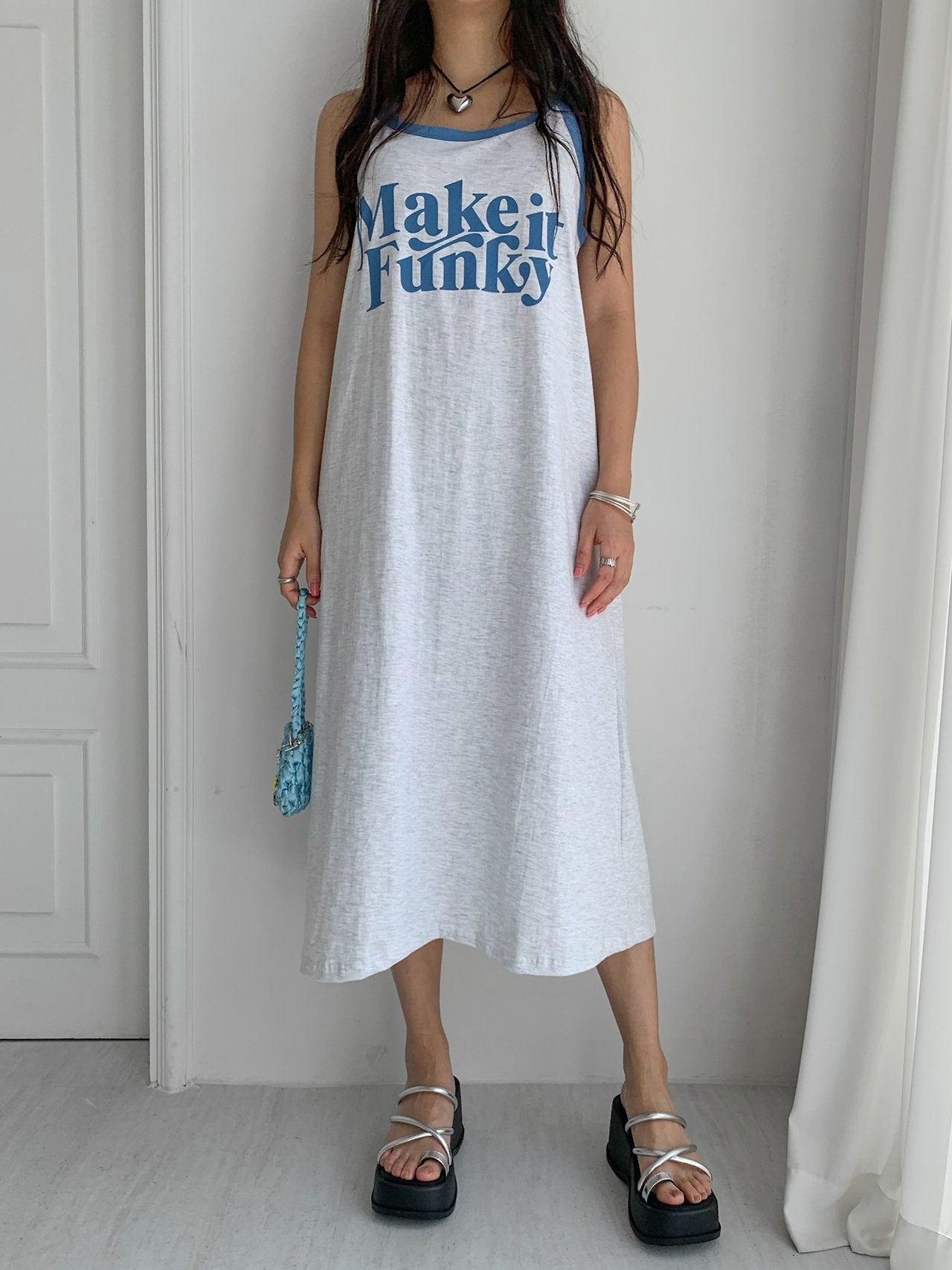Funky Mood Cotton Slip Dress