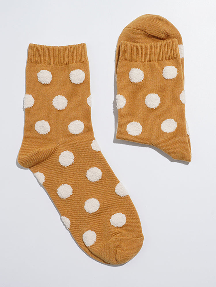 Mongle Mini Polka Dot Fashion Socks-Made in Korea
