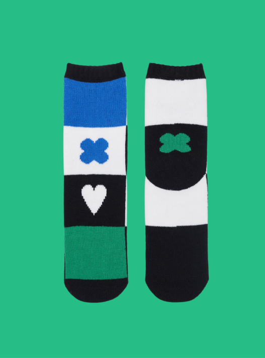 DRP Lounge Sleep Socks – Lucky On & Off