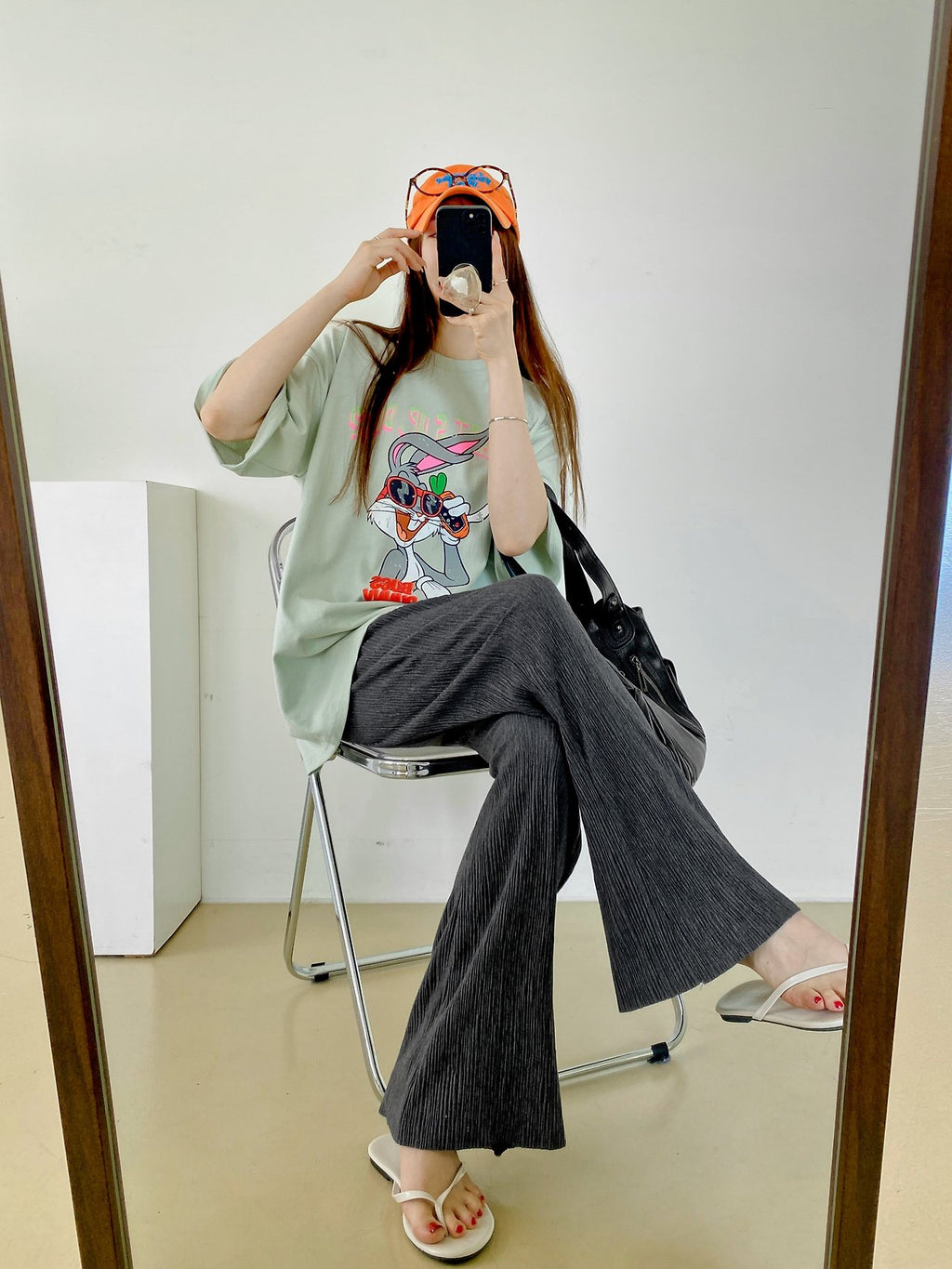 Soft Flow Pleated Wide Pants - Luckyplanetusa