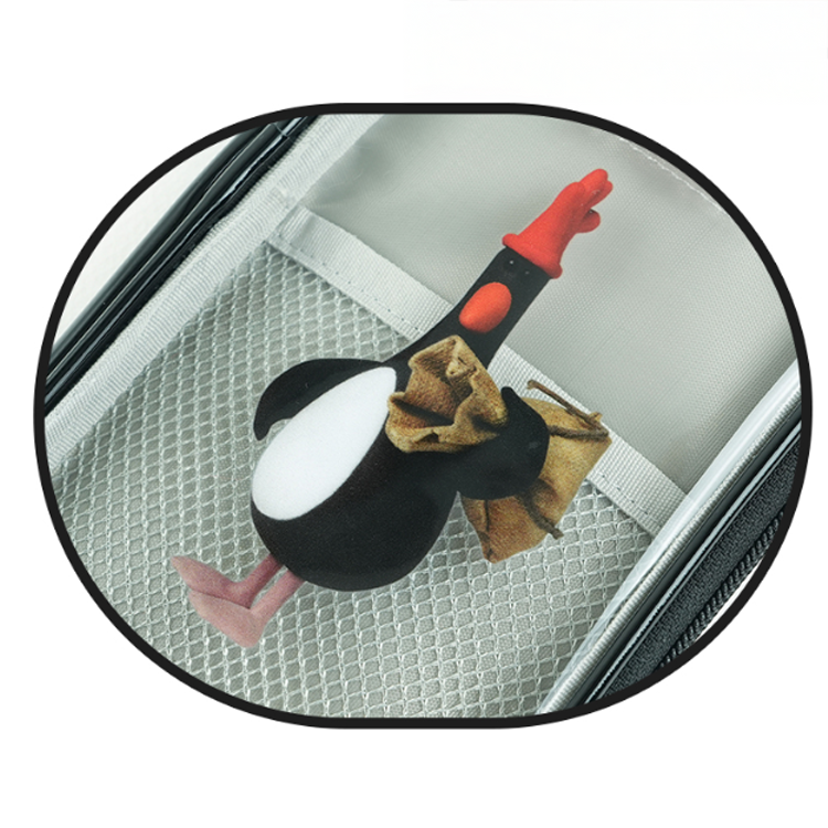 Wallace & Gromit PVC Multi Pouch – Gromit / Feathers McGraw