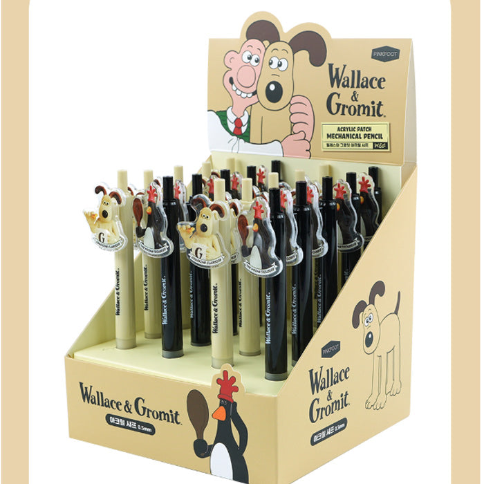 Wallace & Gromit Character Mechanical Pencil Series – Gromit & Feathers McGraw