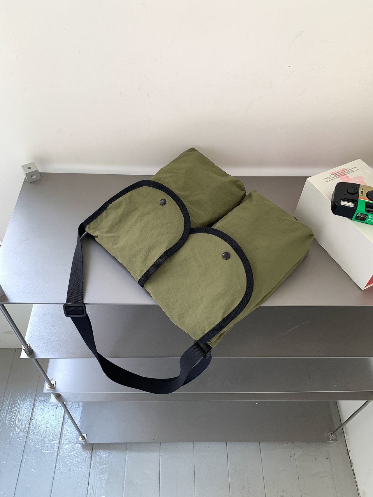 Urban Pocket Nylon Crossbody Bag - Luckyplanetusa