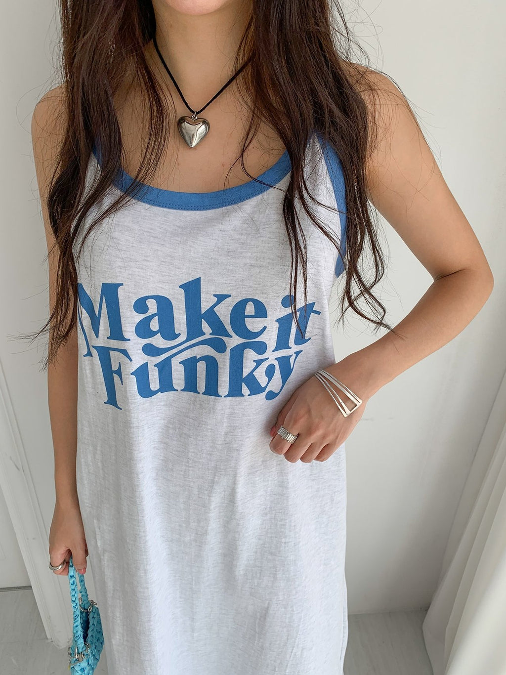 Funky Mood Cotton Slip Dress