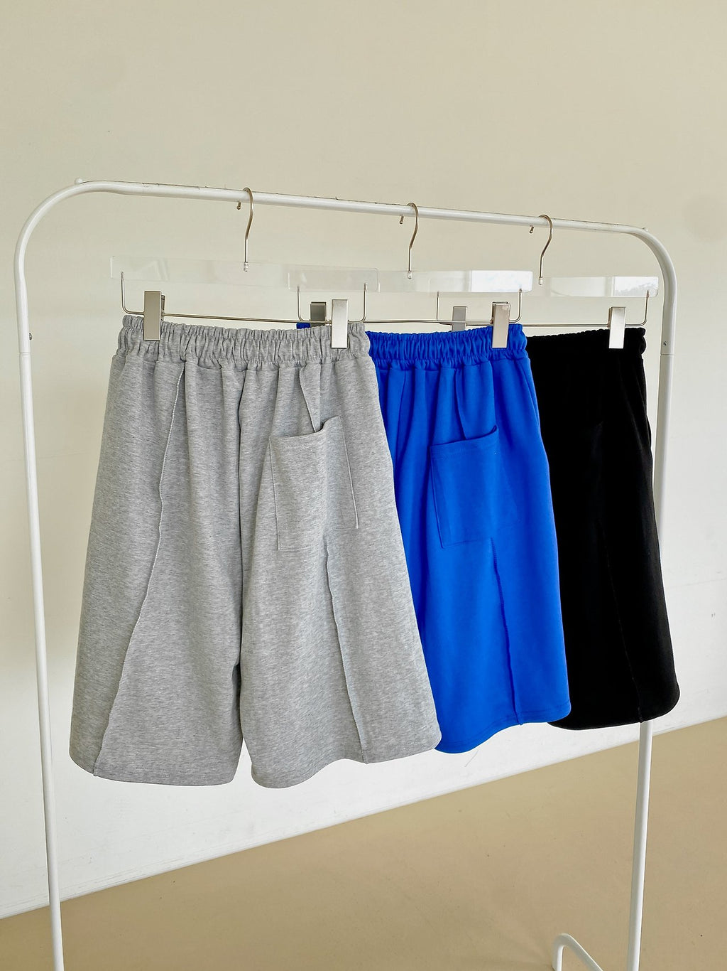 Cloud Flow Cotton Bermuda Shorts - Luckyplanetusa