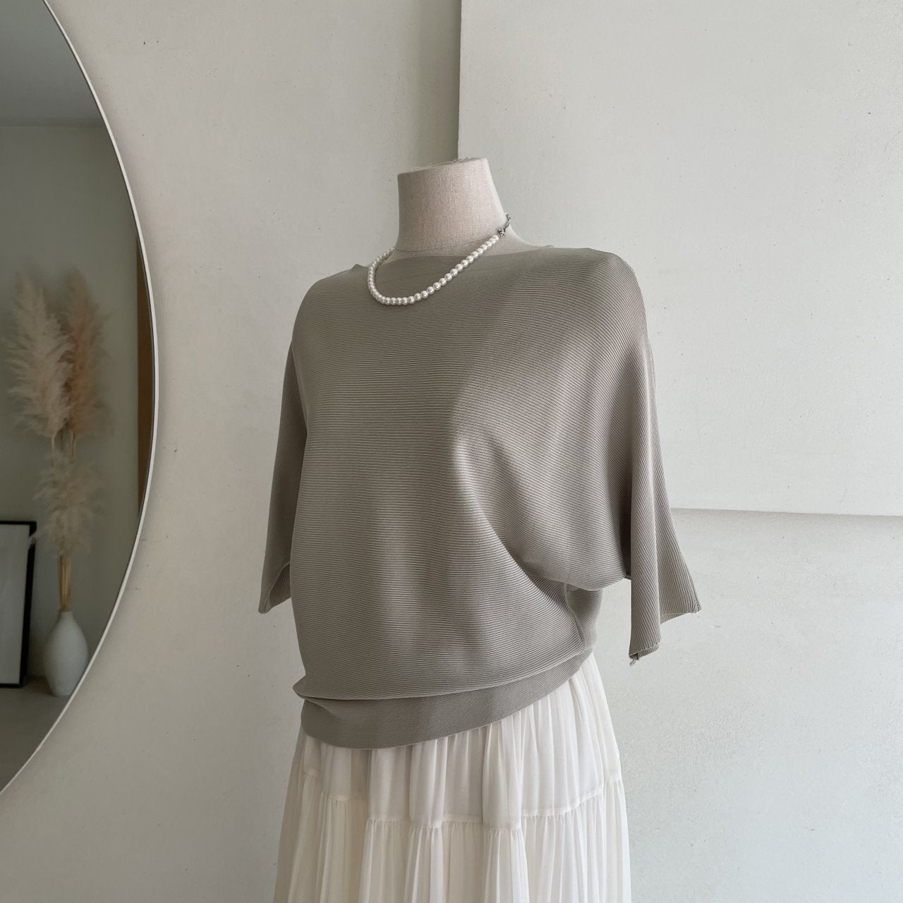 Soft Breeze Pleated Skirt Set - Luckyplanetusa