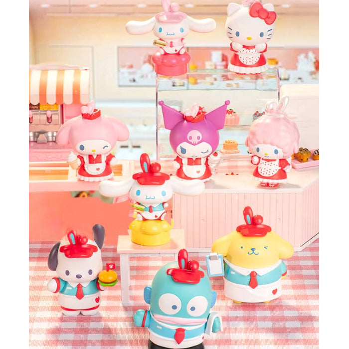 Sanrio Characters Light-Up Mini Box Diorama Blind Box Restaurant Theme