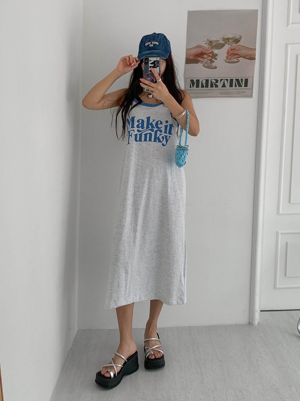 Funky Mood Cotton Slip Dress