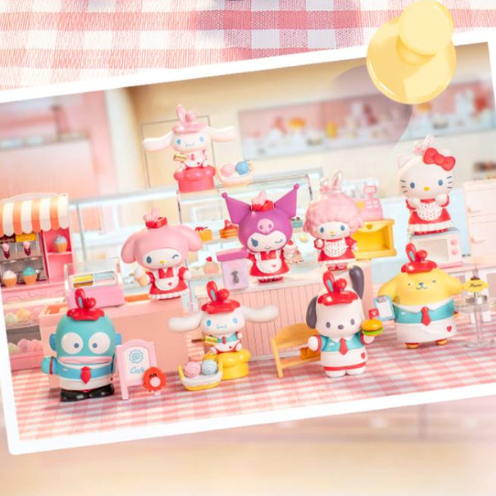 Sanrio Characters Light-Up Mini Box Diorama Blind Box Restaurant Theme