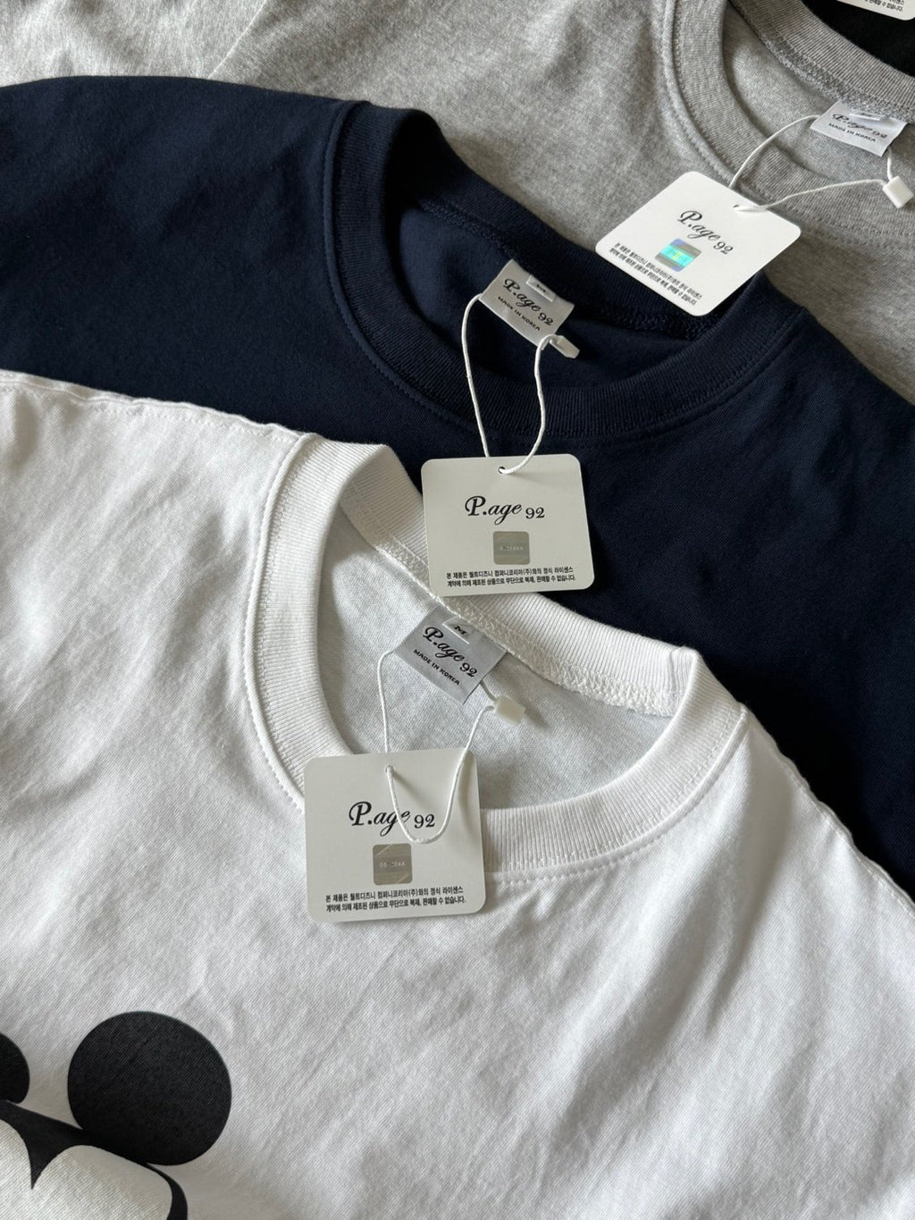 Mono Mickey Classic T-Shirt – Minimal Vintage Edition Officially Licensed - Luckyplanetusa