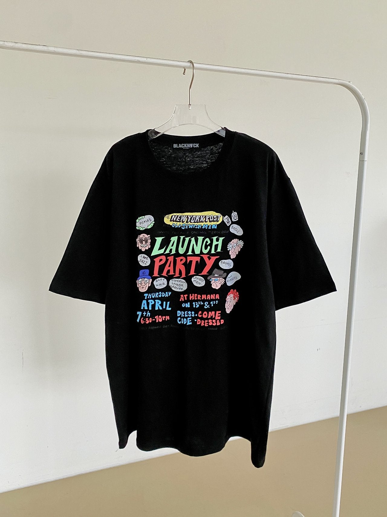 Vintage Launch Party Graphic Tee - Luckyplanetusa