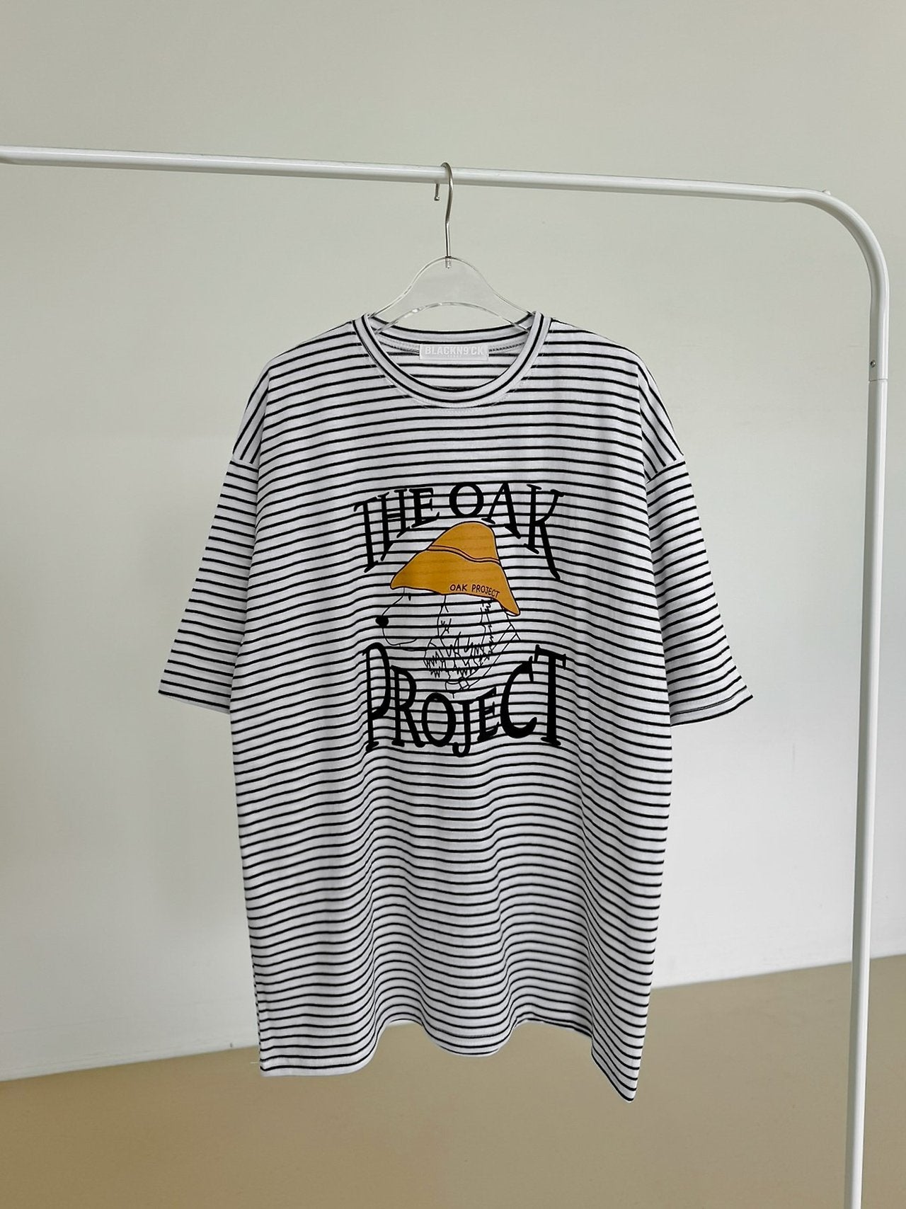 Oak Project Stripe Oversized Tee - Luckyplanetusa