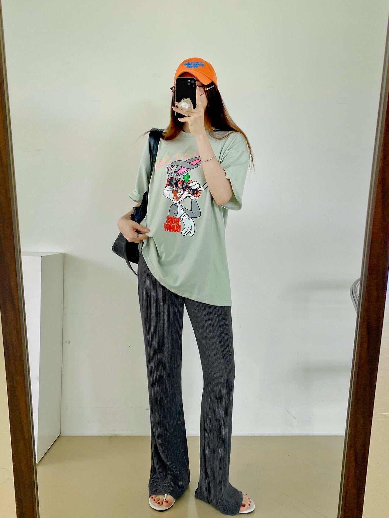Soft Flow Pleated Wide Pants - Luckyplanetusa