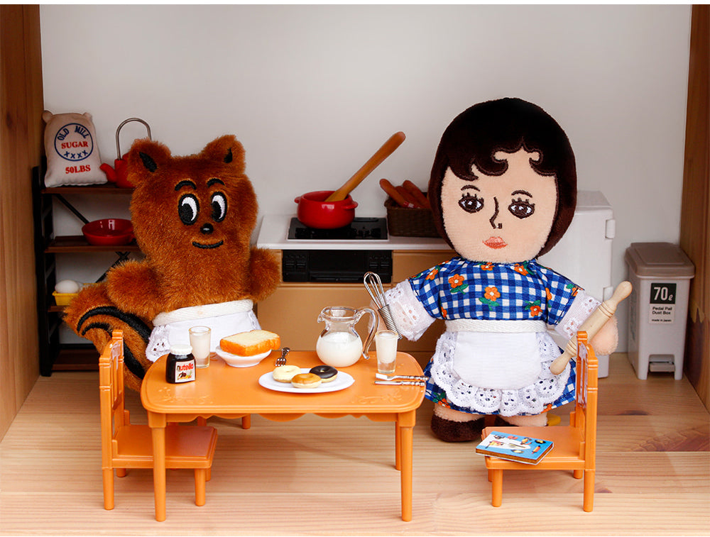 Bakery Aurore & Jean-Paul Plush Keyring Collection