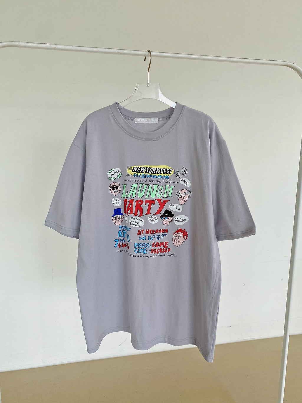 Vintage Launch Party Graphic Tee - Luckyplanetusa