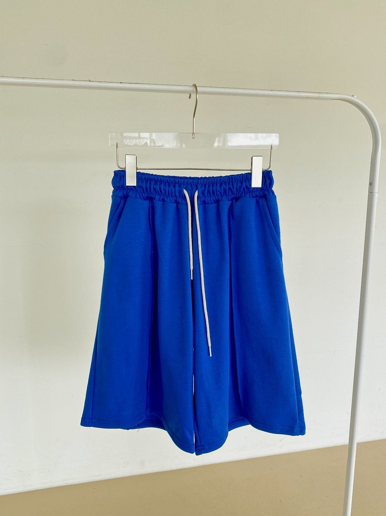 Cloud Flow Cotton Bermuda Shorts - Luckyplanetusa