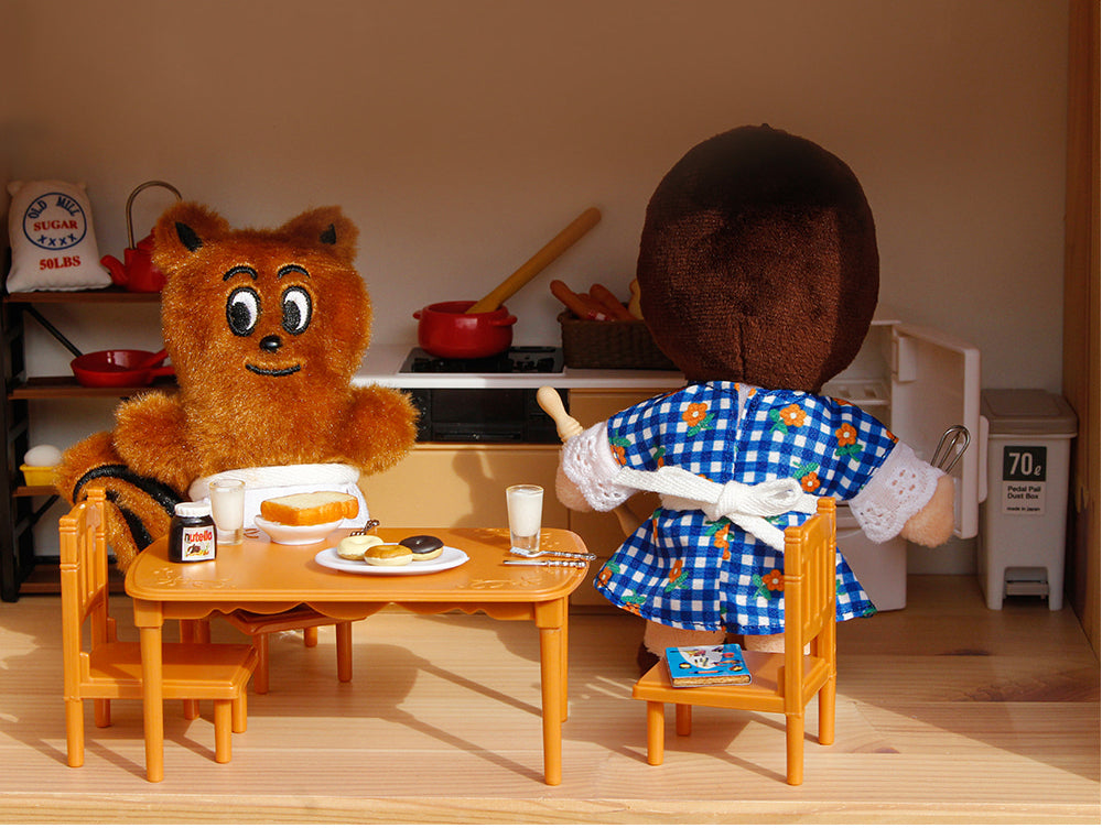 Bakery Aurore & Jean-Paul Plush Keyring Collection