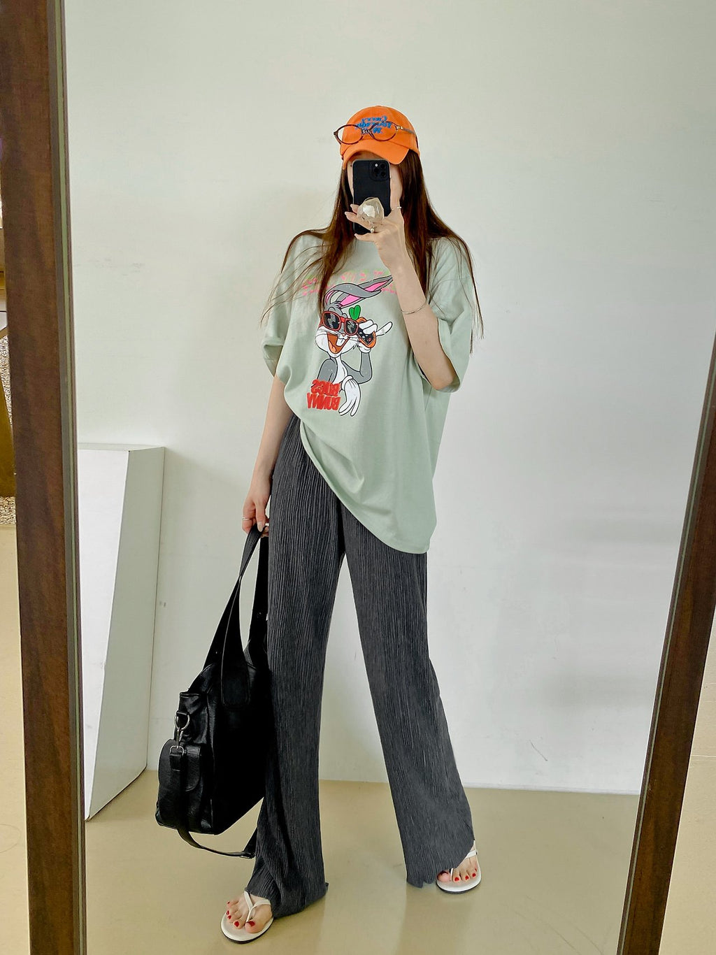 Soft Flow Pleated Wide Pants - Luckyplanetusa