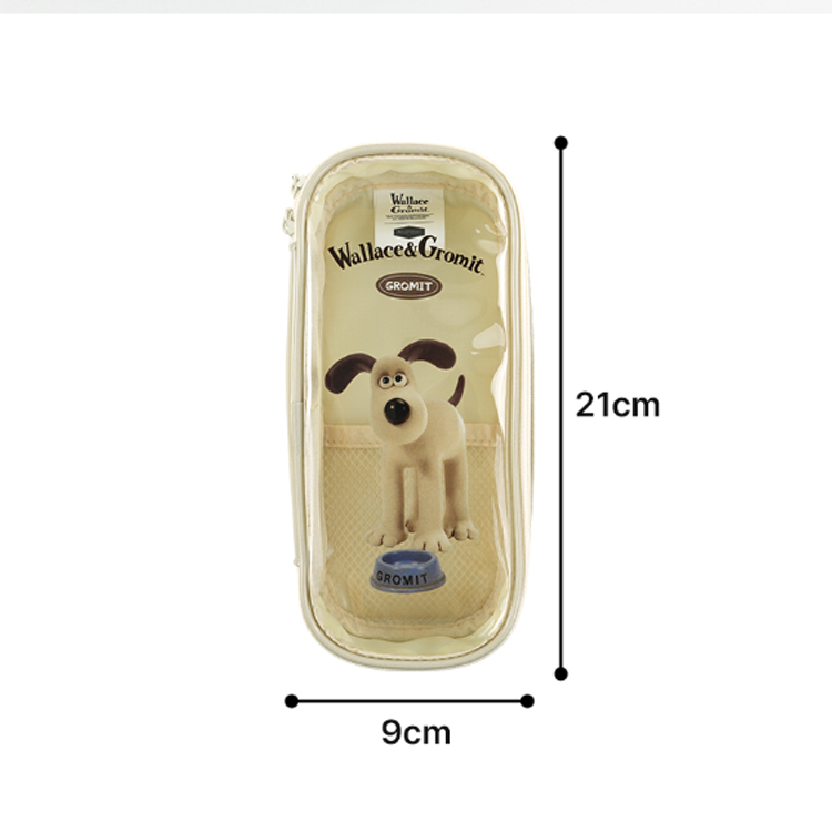 Wallace & Gromit Multi Zip PVC Pouch – Gromit / Feathers McGraw