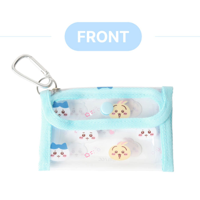 Chiikawa Official Licensed Clear Mini Pouch with Carabiner – 3 Colors