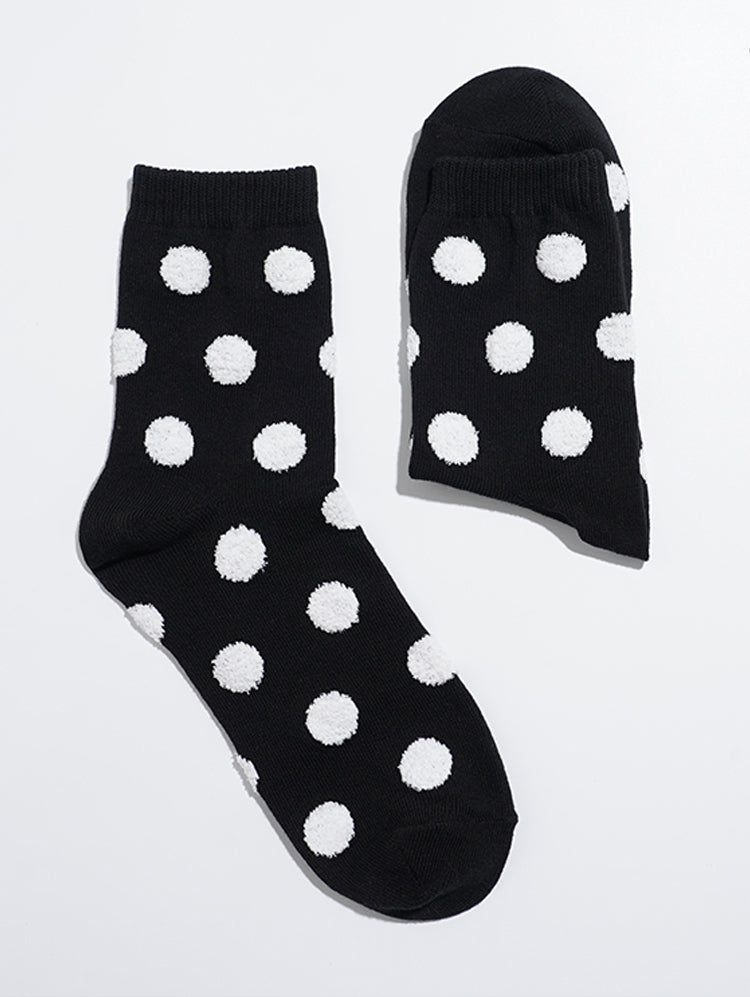 Mongle Mini Polka Dot Fashion Socks-Made in Korea