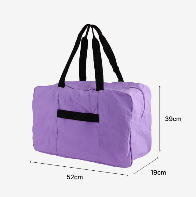 FeatherLite Foldable Travel Tote – Mustard