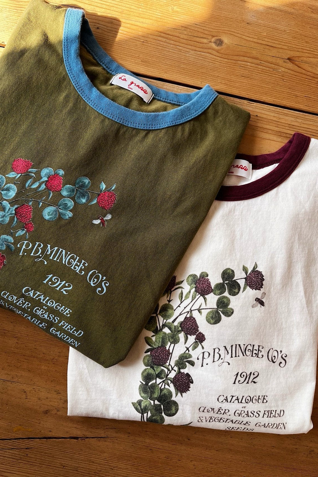 Vintage Berry Ringer Graphic Tee - Luckyplanetusa