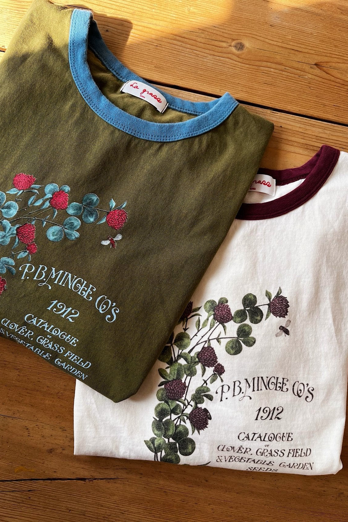 Vintage Berry Ringer Graphic Tee - Luckyplanetusa
