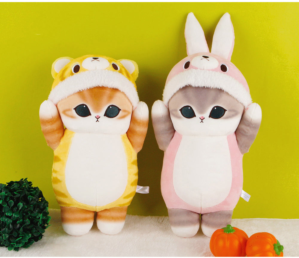 Mofusand Animal Hoodie BIG Plush Doll 35cm Tiger Bunny random