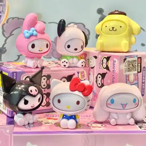 Sanrio Face off Collectable blind Random Figure BOX - Luckyplanetusa