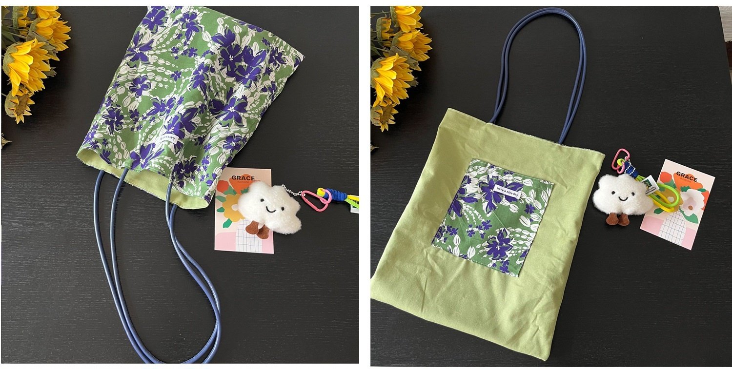 Bloom Garden Floral Tote Bag - Luckyplanetusa