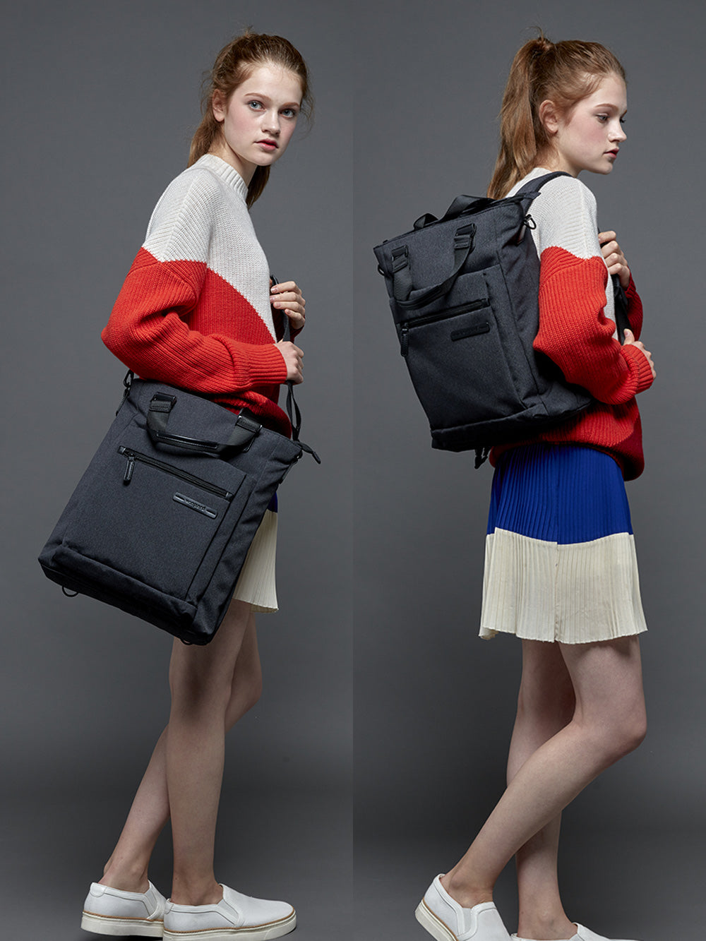 Alpha Urban 2-Way Laptop Tote Backpack