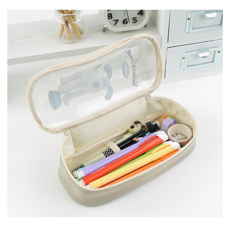 Wallace & Gromit Multi Zip PVC Pouch – Gromit / Feathers McGraw