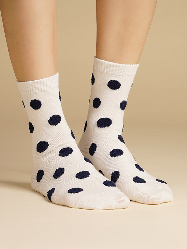 Mongle Mini Polka Dot Fashion Socks-Made in Korea