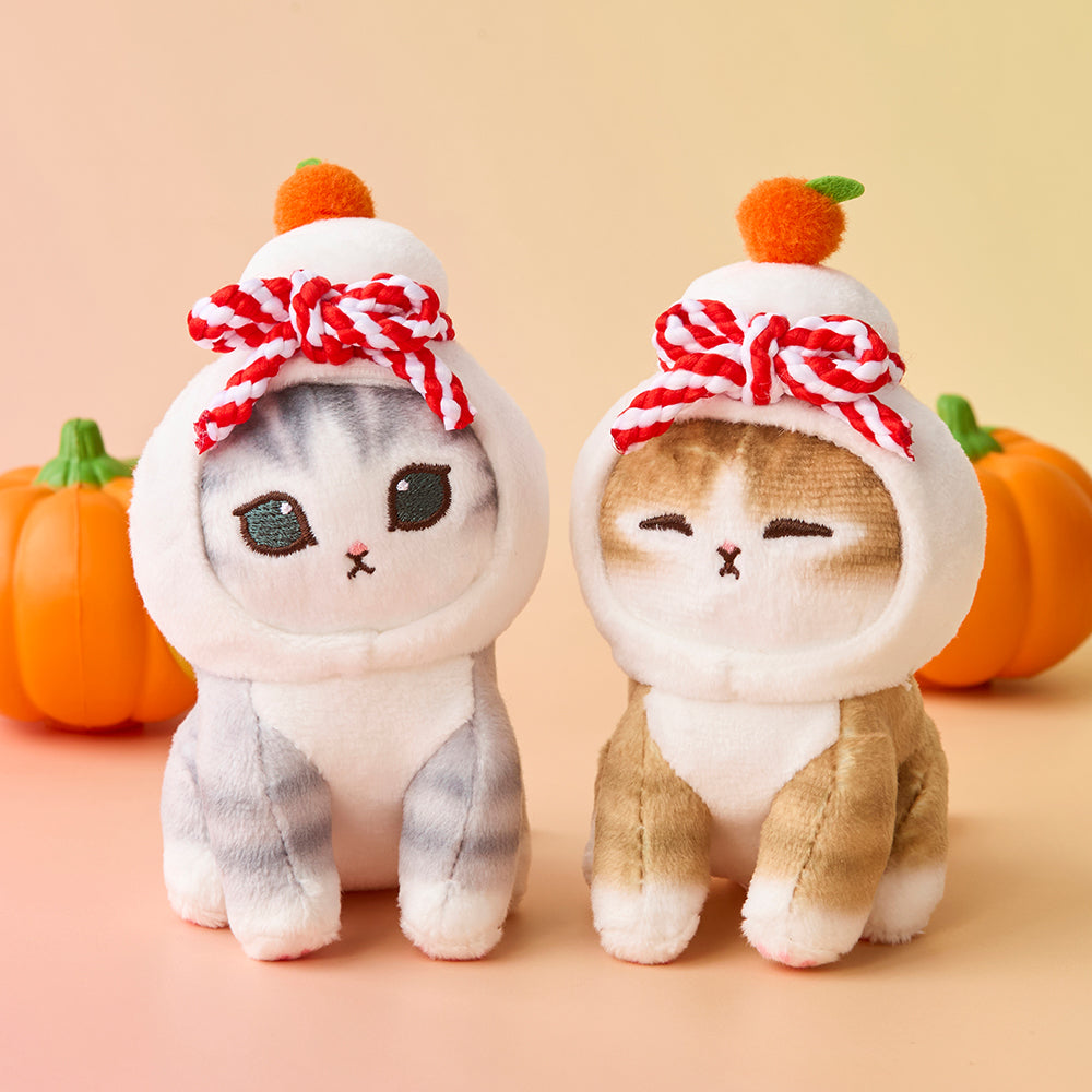 Mofusand Kumquat Cat Mascot Plush Keyring 14cm – Random