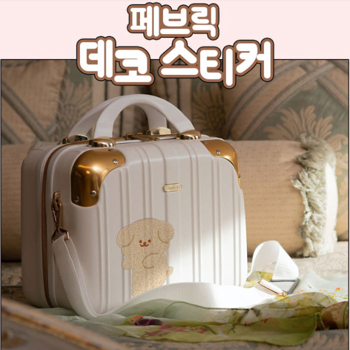 Ppuggly Fabric Sticker notebook laptop deco