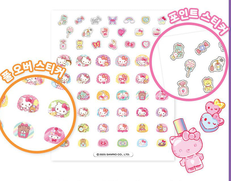 Hello Kitty Super Cute Nail Sticker Set